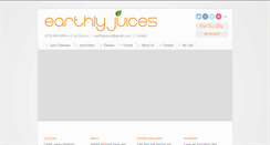 Desktop Screenshot of earthlyjuicecart.com